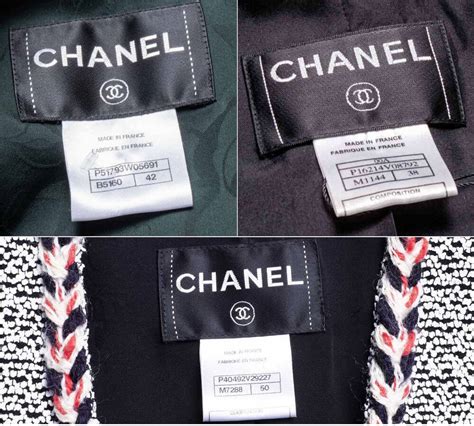 chanel clothing without labels|are Chanel clothes genuine.